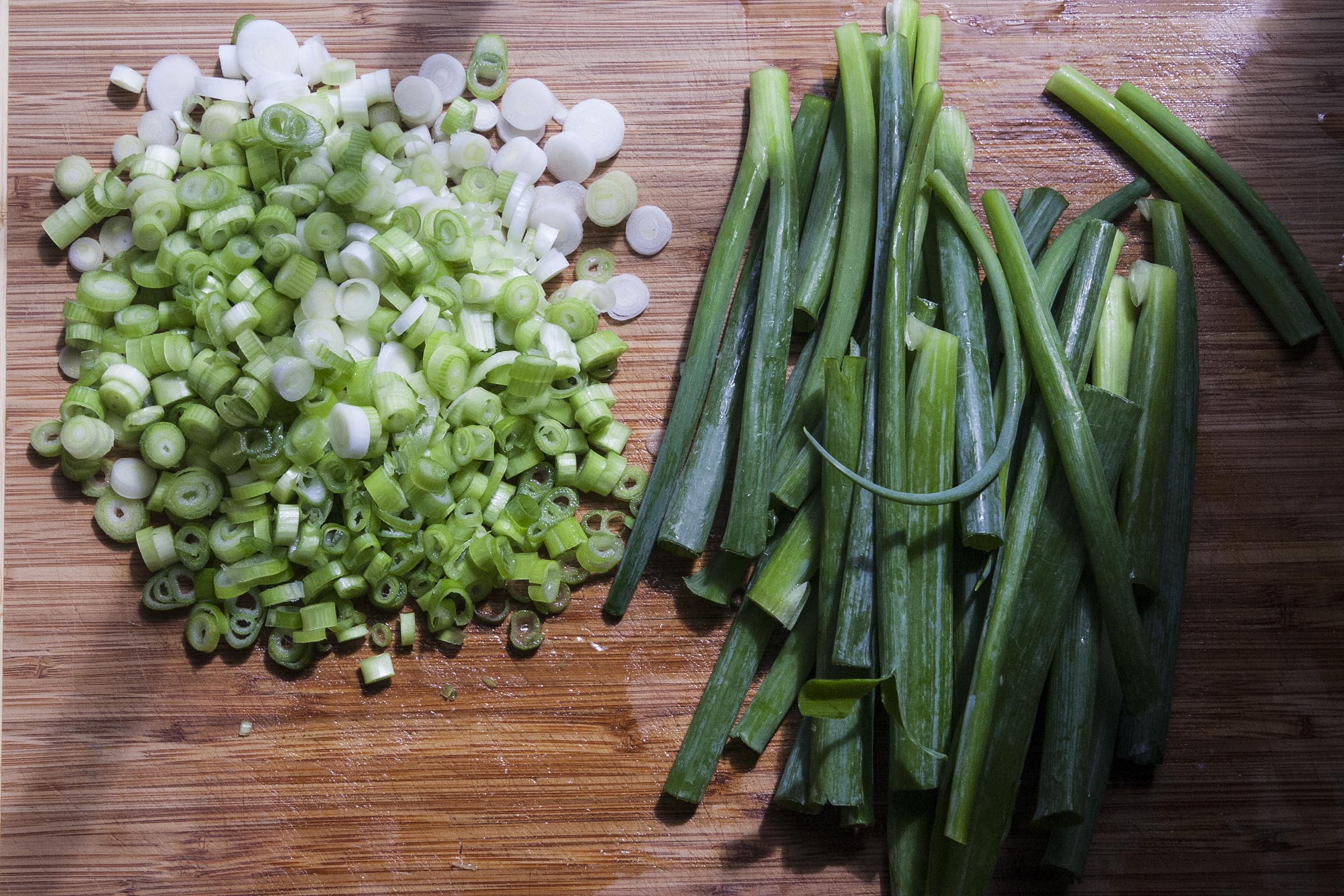 Cut Scallions