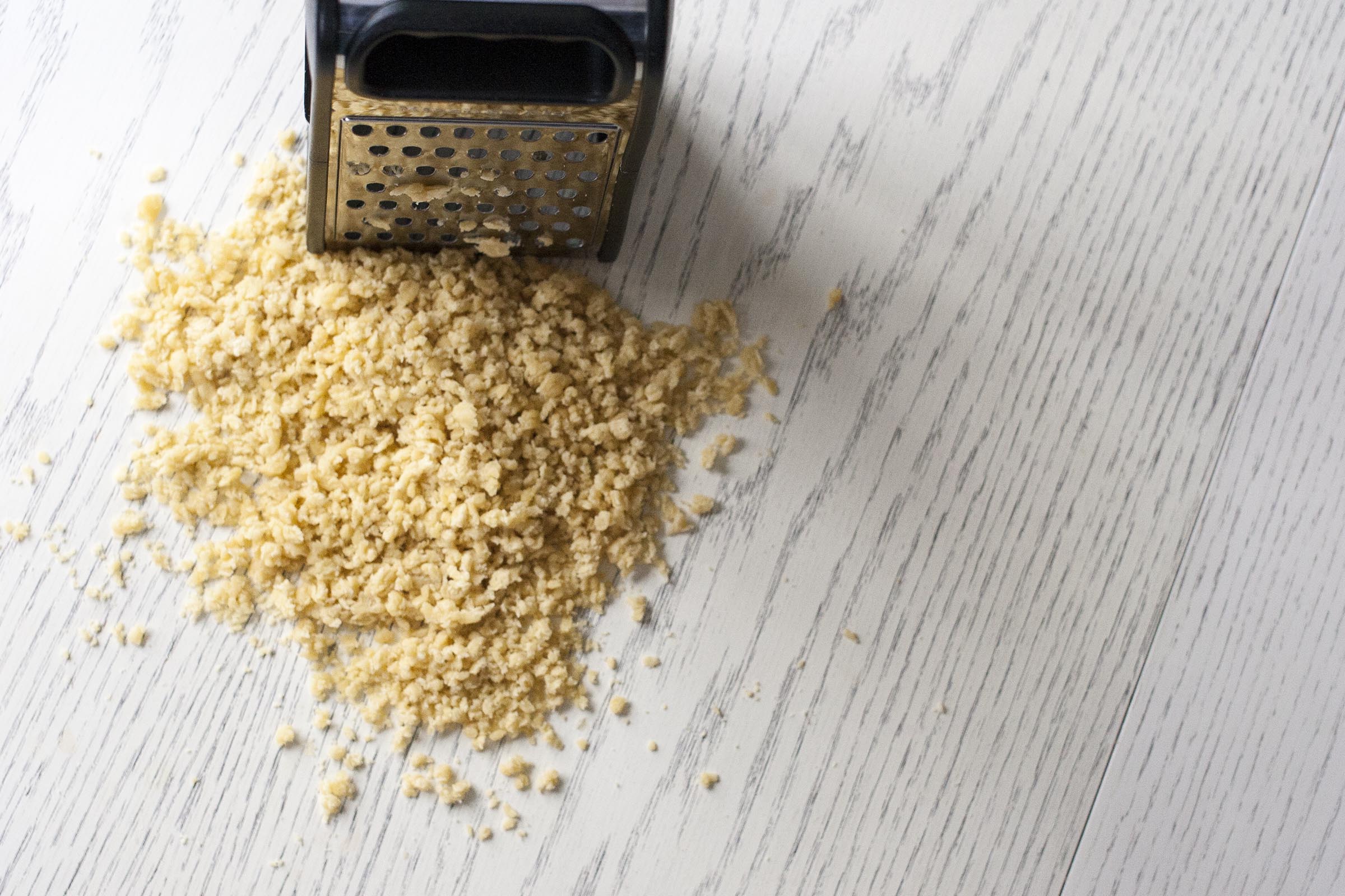 Grated Pasta Dough: Flour, Salt, Olive Oil, Egg. lifeaswecookit.com