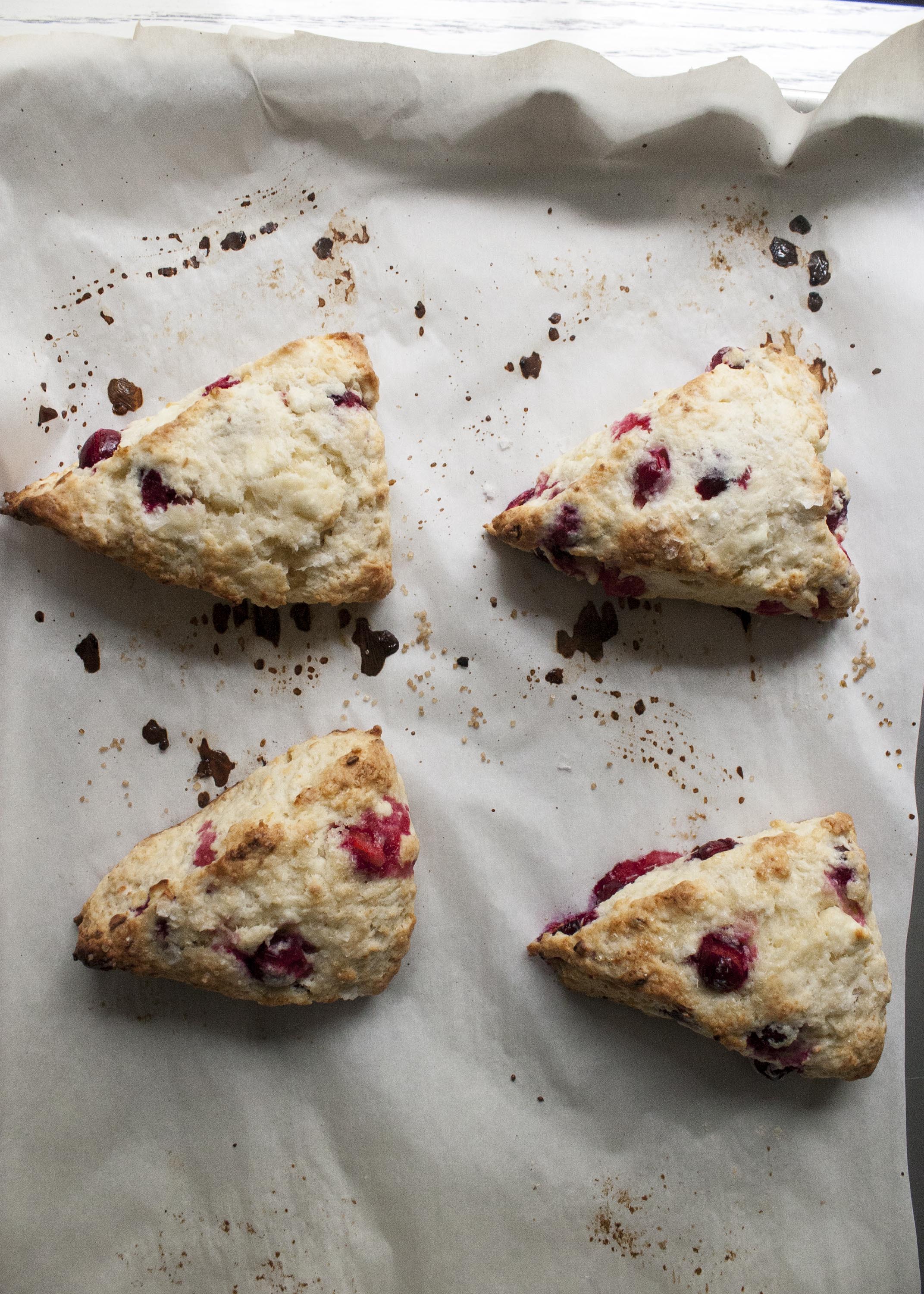 Freshly Baked Cranberry Feta Scones. www.lifeaswecookit.com