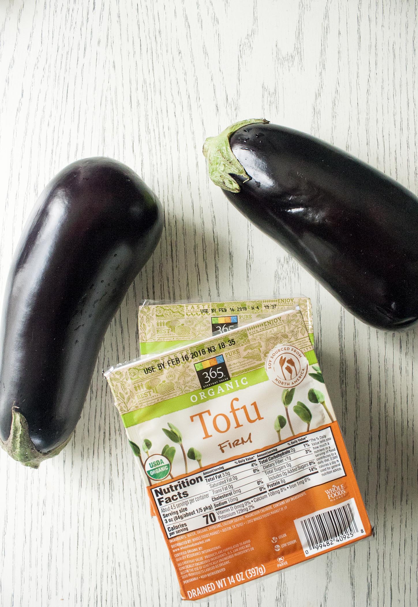 Eggplant and Tofu for Lemony Eggplant and Tofu Sheet Pan Roast
