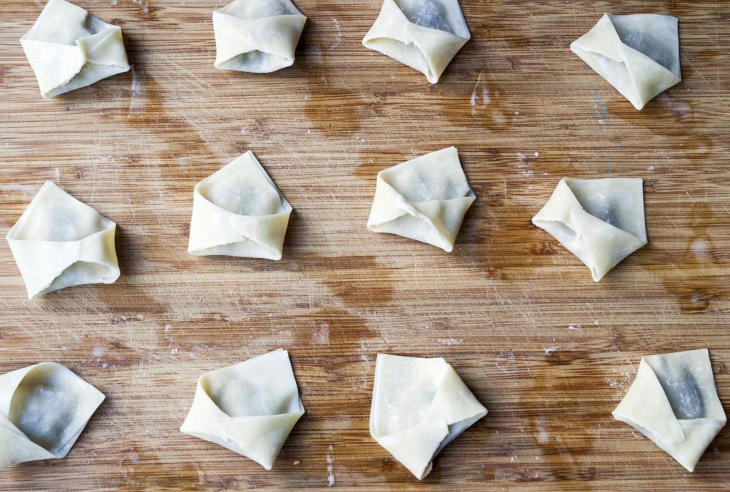 Scallion & Tofu Wontons