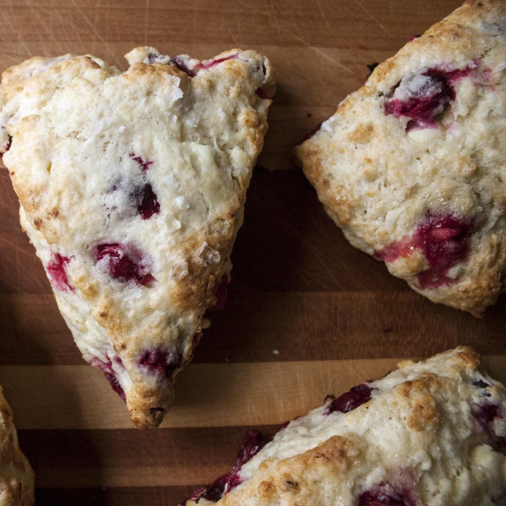 (Fresh) Cranberry Feta Scones